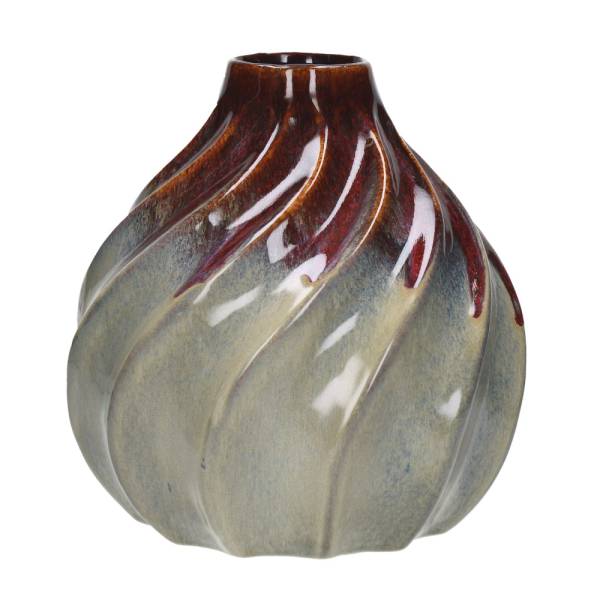 Vase Era aus Keramik, round