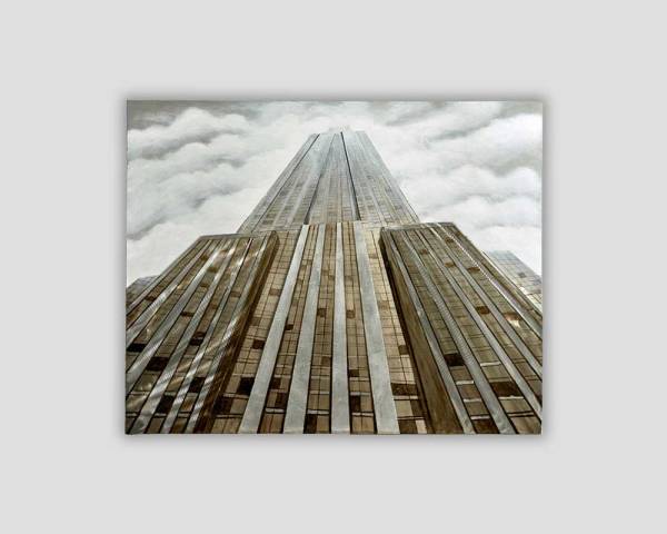 Bild 3-D auf Leinwand Skyscraper XL