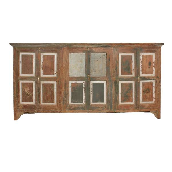 Vintage Sideboard mit 6 Türen
